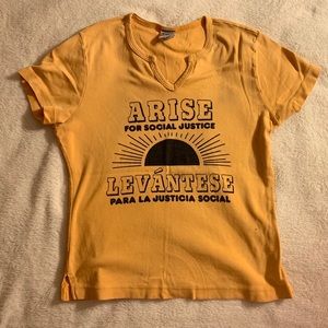 arise for social justice t shirt